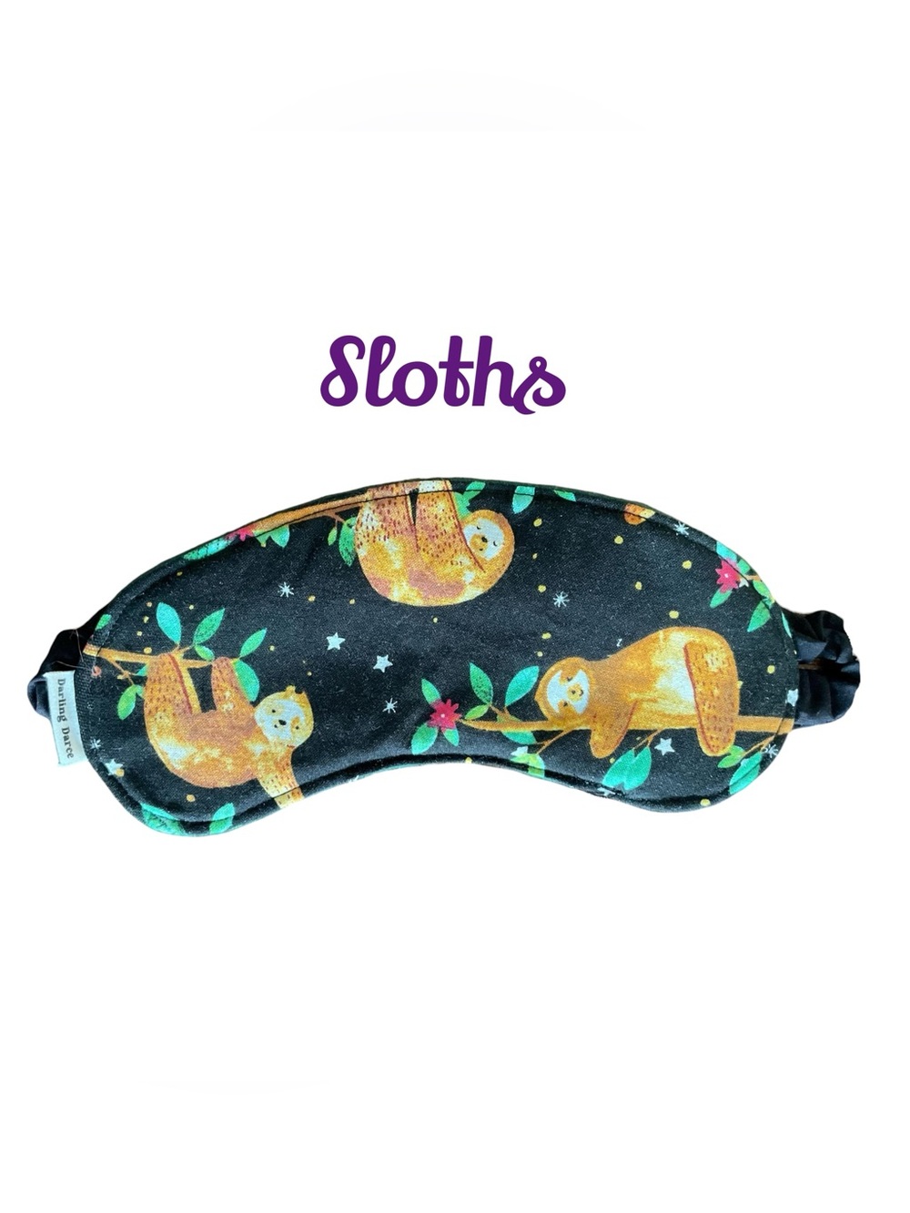 Sloth Print Kids Sleep Mask